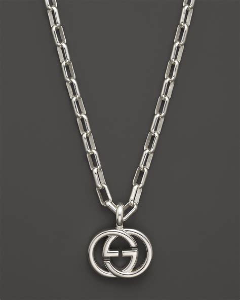 gucci interlocking g's jewelry|Gucci interlocking g heart necklace.